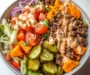 Sweet Potato Burger Bowl