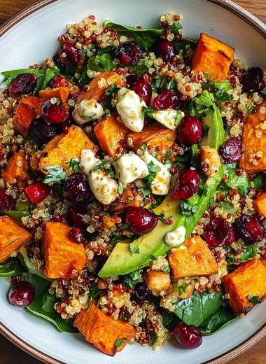 Sweet Potato Quinoa Salad