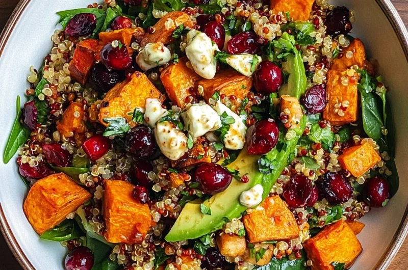 Sweet Potato Quinoa Salad