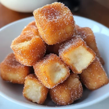 Tasty Angel Cake Churro Bites
