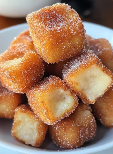 Tasty Angel Cake Churro Bites