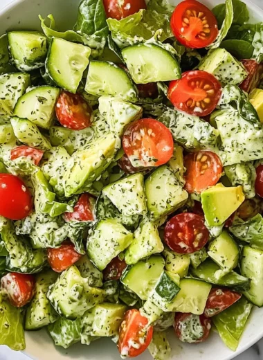 The Most Bomb Green Goddess Salad Recipe