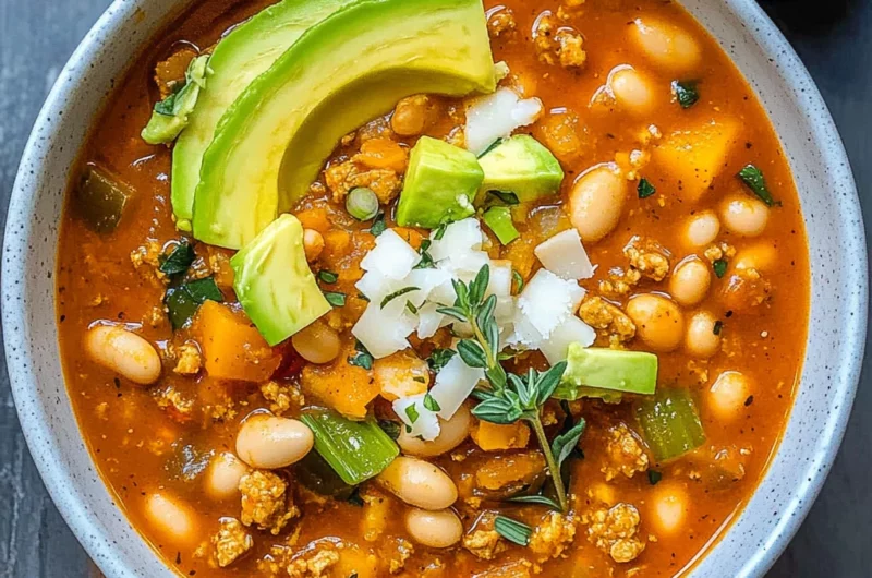 White Bean Pumpkin Chili
