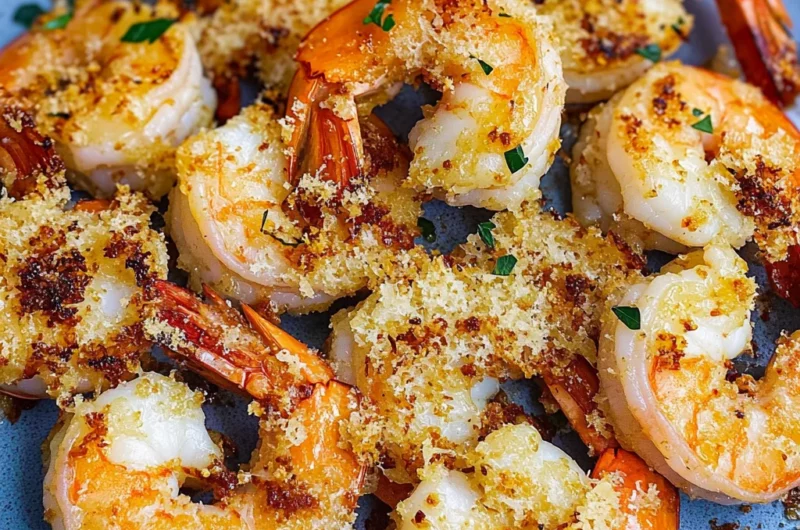 Air Fryer Garlic Parmesan Shrimp