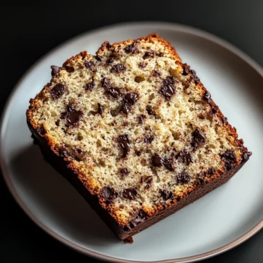Banana Bread Recipe with Chocolate Chips