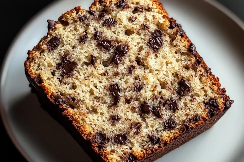 Banana Bread Recipe with Chocolate Chips