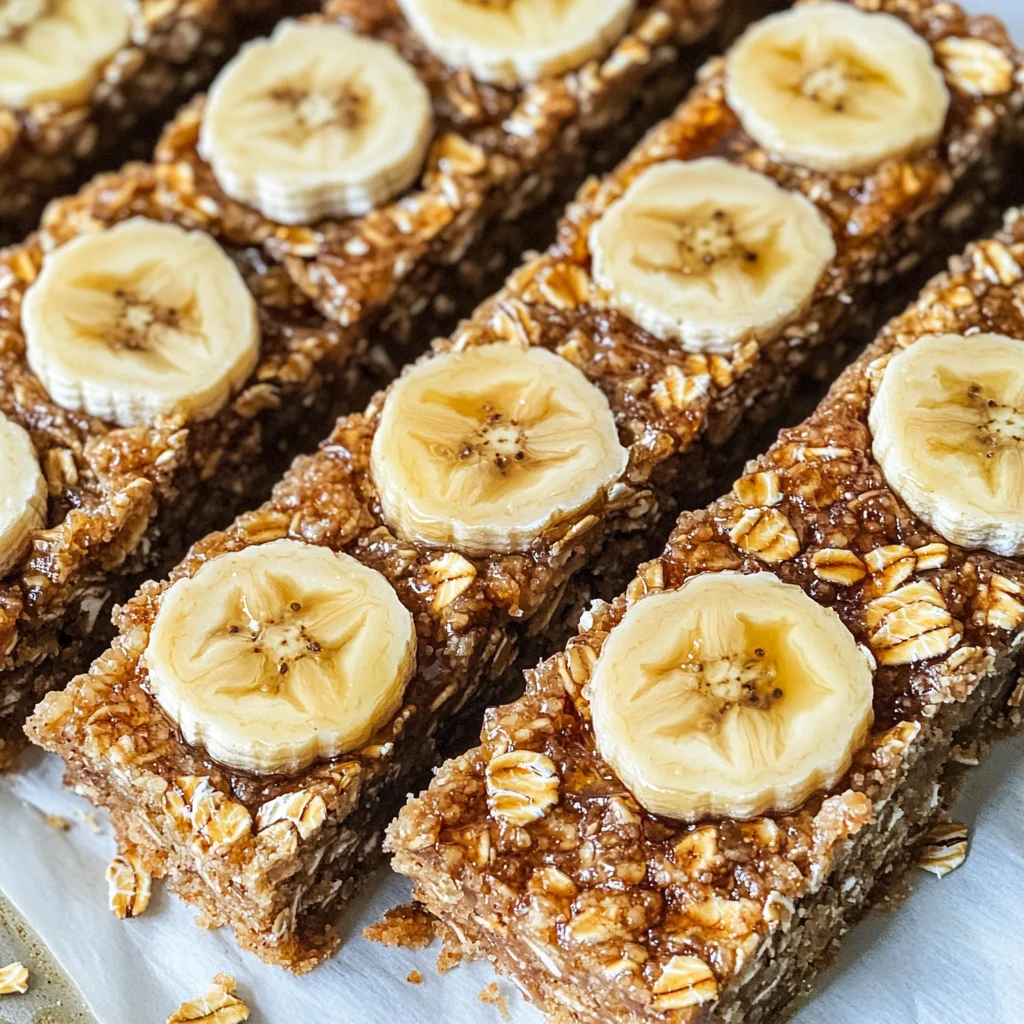 Image showcasing Banana Oatmeal Bars