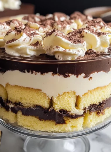 Boston Cream Pie Trifle