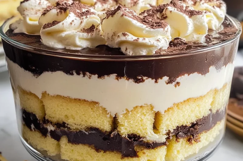 Boston Cream Pie Trifle