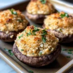 Boursin-Stuffed Mushrooms
