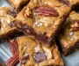 Brown Butter Bourbon Butter Pecan Blondies