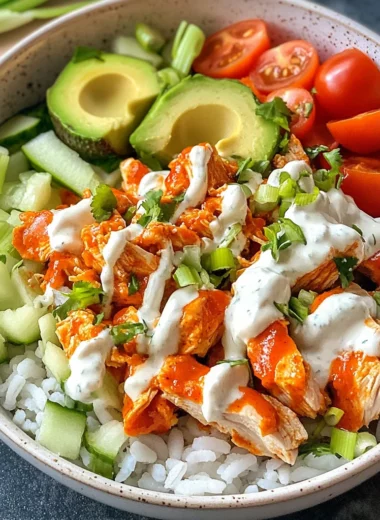 Buffalo Chicken Bowls: A Delicious and Easy Recipe for Game Day or Weeknight Dinners