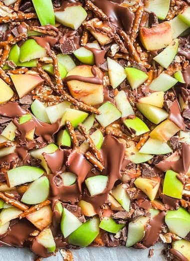 Caramel Apple Bark