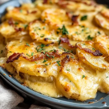 Cheesy Au Gratin Potatoes