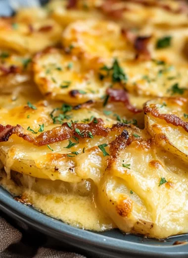 Cheesy Au Gratin Potatoes