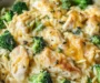 Cheesy Chicken Broccoli Orzo
