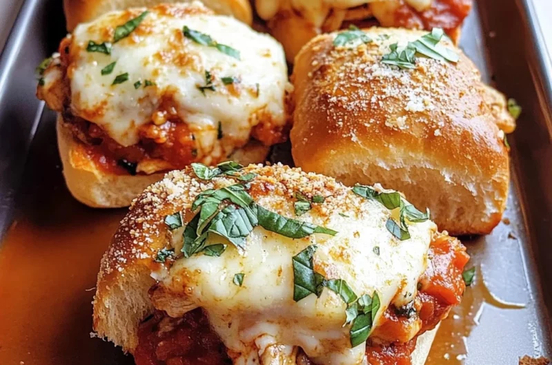 Chicken Parmesan Sliders