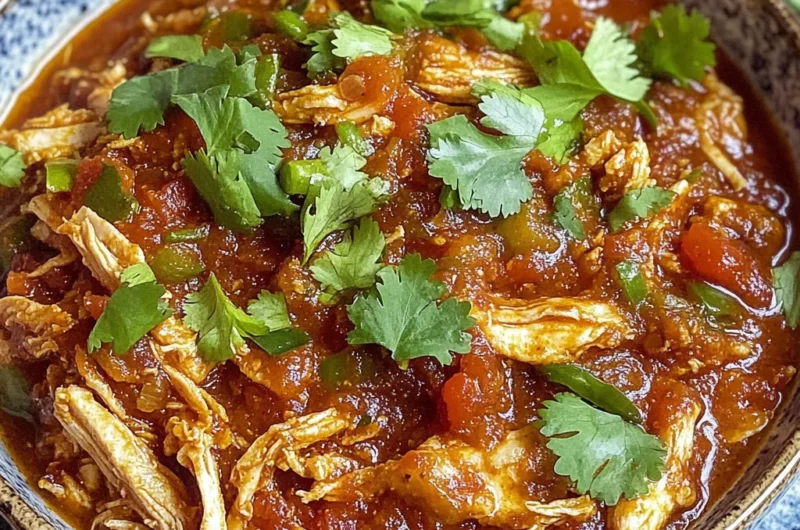 Chicken Tinga Recipe (Mexican Chipotle Shredded Chicken)