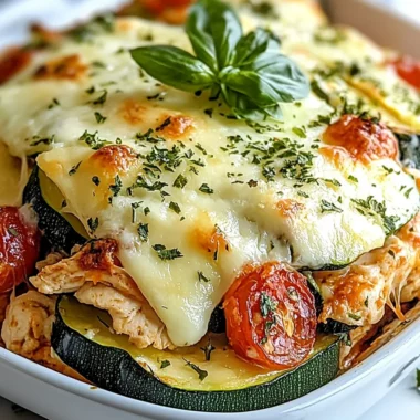 Chicken Zucchini Bake