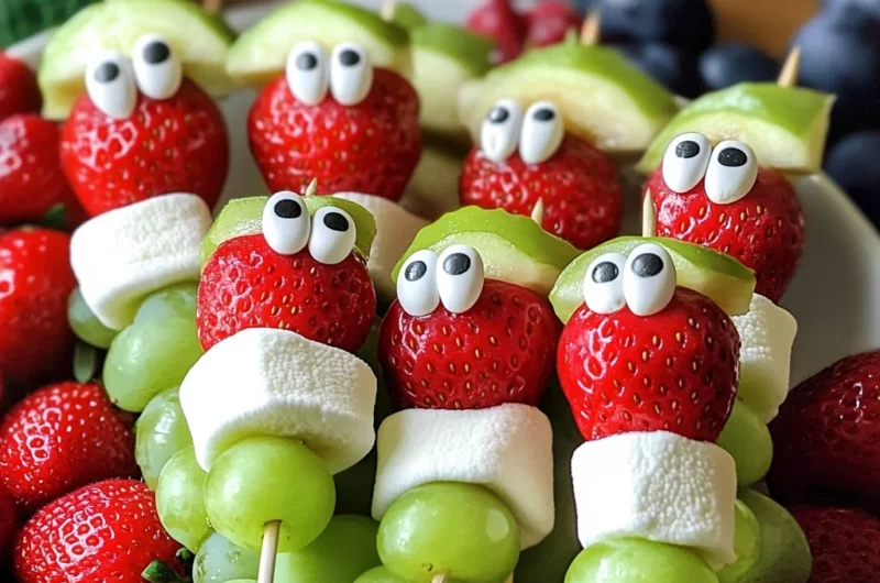 Christmas Fruit Kabobs Recipe