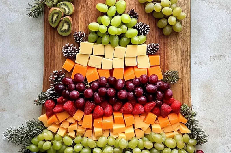 Christmas Tree Shaped Charcuterie Board