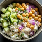 Cottage Cheese and Chickpea Salad: A Refreshing and Protein-Packed Delight