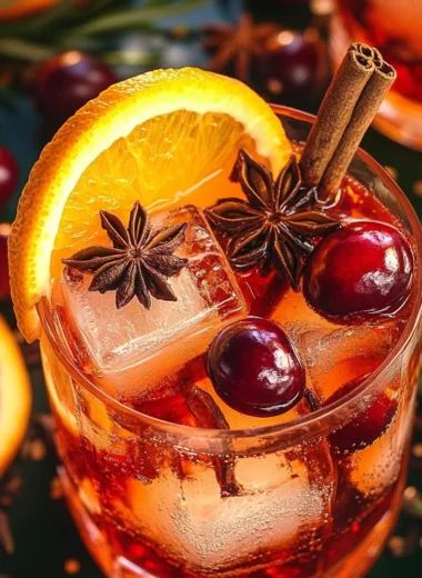 Cranberry Aperol Spritz (Ice Cube Cocktails!)
