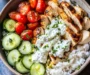 Creamy Chicken Bowls with Feta Sauce