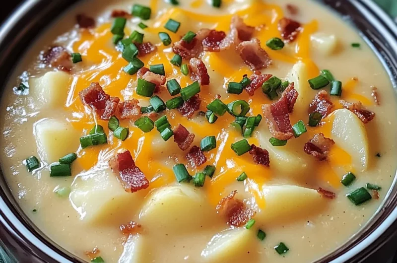 Crock Pot Crack Potato Soup