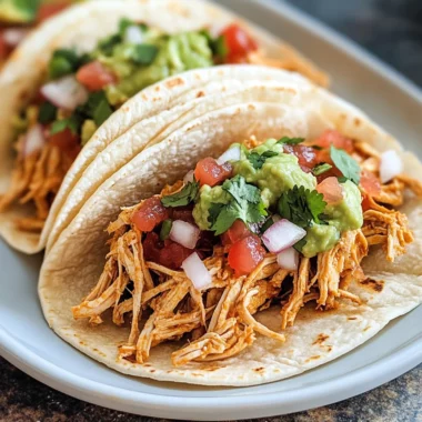 Crockpot Chicken Tacos