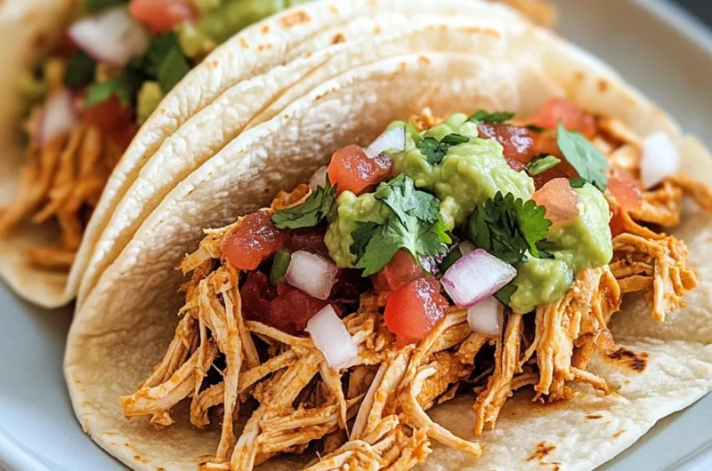 Crockpot Chicken Tacos