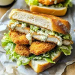 Crunchy Chicken Caesar Sandwich
