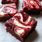 Decadent Red Velvet Cheesecake Brownies