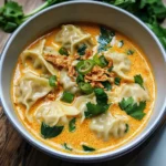 Delicious Curry Dumpling Soup