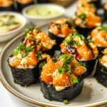Easy Baked Salmon Sushi Cups (Viral Recipe)