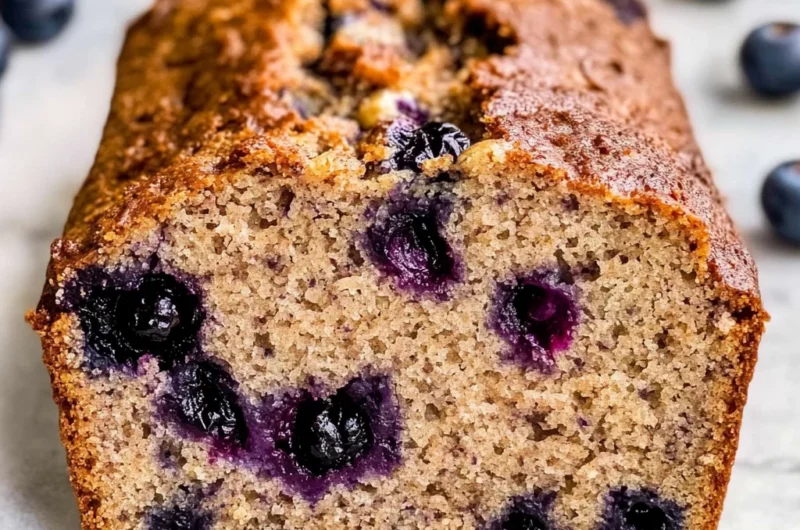 Easy Blueberry Banana Bread