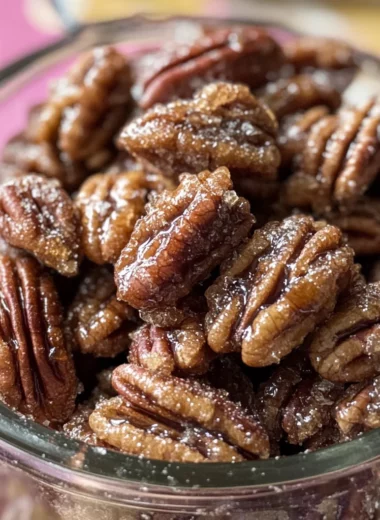 Easy Candied Pecans Recipe