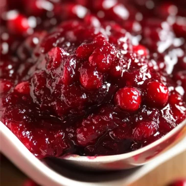 Easy Cranberry Sauce