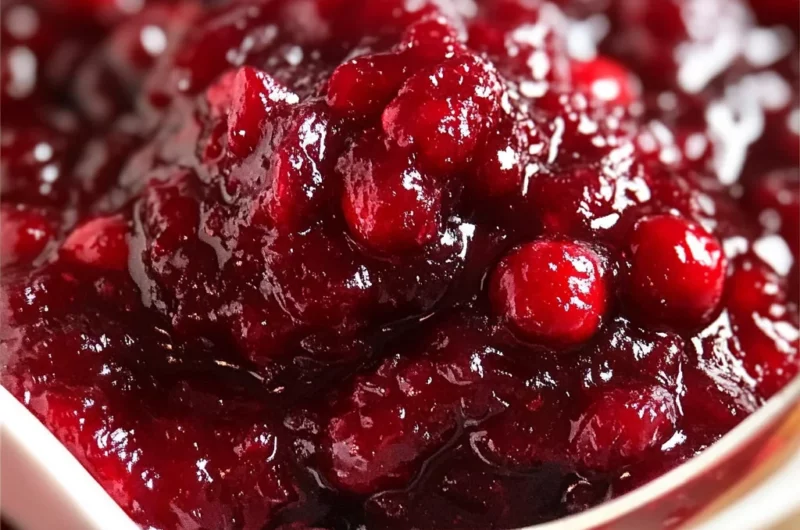 Easy Cranberry Sauce