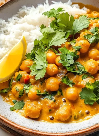 Easy Indian Chickpea Curry Recipe