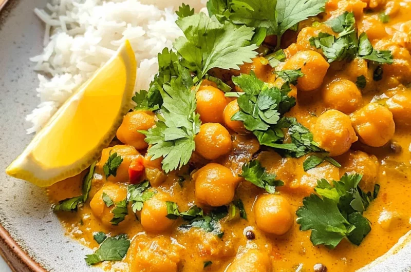 Easy Indian Chickpea Curry Recipe