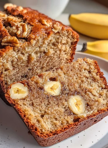 Easy Moist Banana Bread Recipe
