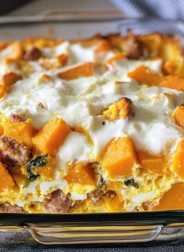 Easy Sweet Potato Egg Casserole