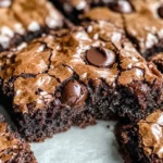 Fudgy Chewy Browkies (Brookies)