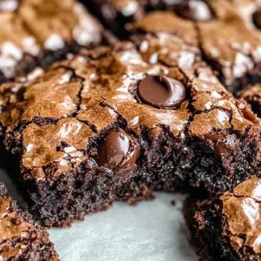Fudgy Chewy Browkies (Brookies)