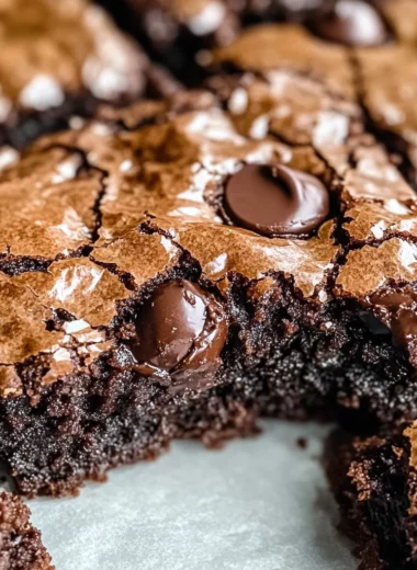 Fudgy Chewy Browkies (Brookies)