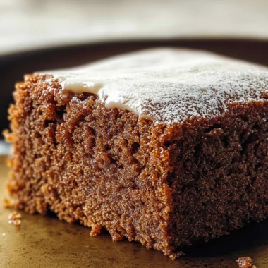 Gingerbread Crazy Cake