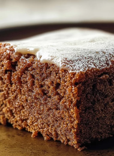 Gingerbread Crazy Cake