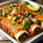 Ground Beef Enchiladas