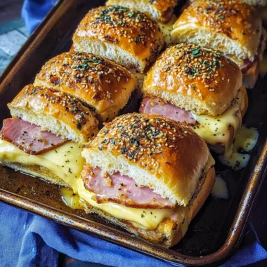 Ham and Swiss Sliders
